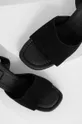 črna Sandali iz semiša Answear Lab