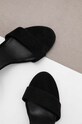 Încălțăminte Answear Lab sandale din piele intoarsa 527.DB negru
