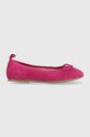 Answear Lab baleriny zamszowe różowy AL3758.1.AT
