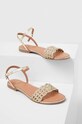 Кожени сандали Answear Lab гладка кожа злато 29005.B.DB