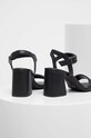 Answear.LAB sandali in pelle nero 28792.DB