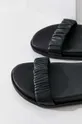 čierna Kožené sandále Answear Lab