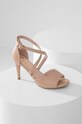 Answear.LAB sandali finta pelle fiore marrone SK431.DB