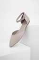 grigio Answear Lab balerrine in pelle Donna