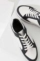 Obuwie Answear Lab sneakersy skórzane 220363.DB czarny