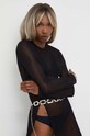 Answear Lab sukienka X kolekcja limitowana BE SHERO WS23.SUD700 czarny