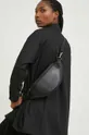 μαύρο Δερμάτινη τσάντα φάκελος Answear Lab  X limited collection SISTERHOOD Γυναικεία