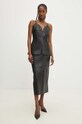 Answear Lab top din piele WS24.BDD002 negru WS24