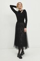 Odzież Answear.LAB body WS24.BDD009 czarny