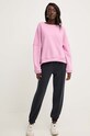 Answear Lab bluza WS24.BLD00O różowy WS24
