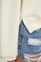 Answear Lab bluza WS24.BLD00O beżowy