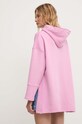Odzież Answear Lab bluza WS24.BLD00P różowy