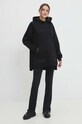 Answear Lab bluza z kapturem czarny WS24.BLD905