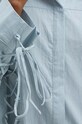 Бавовняна сорочка Answear.LAB WS24.KDD121 блакитний