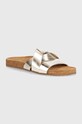 Answear Lab slapi de piele piele aur DE.4970.indb