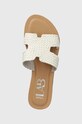 Answear Lab slapi de piele alb RSP.10173.indb