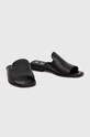 Кожаные шлепанцы Answear.LAB 4F.7023.pdb чёрный WS24