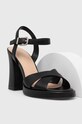 Sandále Answear Lab imitácia kože čierna LT8661.3.cdb
