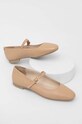 Answear Lab balerini de piele AL252.113.5126.2.indb bej WS24
