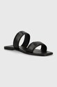 Answear Lab slapi de piele piele negru 2023.725.indb