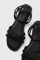 Kožené sandály Answear.LAB černá 2023.641.indb