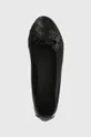 fekete Answear Lab bőr balerina cipő