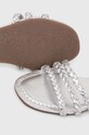 Answear Lab sandały skórzane 2023.641.1.indb srebrny