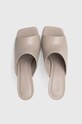 Δερμάτινα mules Answear.LAB μπεζ 657006.CAB01.bdb