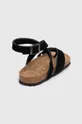 Sandale od brušene kože Answear Lab Brušena koža Unutrašnji dio: Tekstilni materijal Potplat: Sintetički materijal