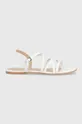 Kožené sandále Answear Lab biela