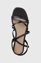 Answear Lab sandale de piele negru DE.4854.indb
