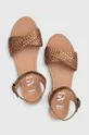 hnedá Kožené sandále Answear Lab