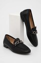 Kožené mokasíny Answear.LAB přírodní kůže černá W.24205.tudb