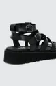 crna Kožne sandale Answear Lab