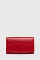rdeča Usnjena denarnica Answear Lab Ženski