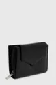 Usnjena denarnica Answear Lab črna