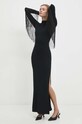 Answear Lab rochie WS24.SUD005 negru WS24