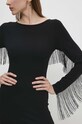 Answear Lab sukienka czarny WS24.SUD016