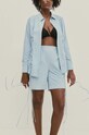 Бавовняні шорти Answear.LAB WS24.SZD121 блакитний