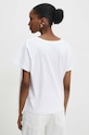 Odjeća Majica kratkih rukava Answear.LAB WS24.TSD009 bijela
