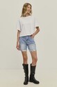 Хлопковая футболка Answear.LAB WS24.TSD018 белый WA24