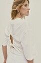Одяг Бавовняна футболка Answear.LAB WS24.TSD019 білий