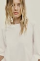 Answear Lab tricou din bumbac alb WS24.TSD019