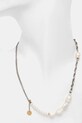 Answear Lab naszyjnik ręcznie wykonany, ze srebra pokrytego złotem z perłą hodowaną WS25.AKD006