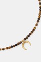 Doplnky Náhrdelník s tigrím okom lunula, ručná práca Answear.LAB WS25.AKD00F hnedá