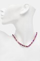 Doplnky Náhrdelník s cisárskym jaspisom, ručne vyrobený Answear Lab WS25.AKD016 ružová