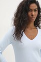 Answear Lab pijamale de bumbac WS25.BID003 albastru