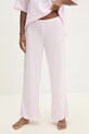 Answear Lab pijamale de bumbac roz WS25.BID005