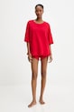 Answear Lab piżama bawełniana WS25.BID006 czerwony