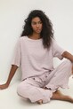 Pyžamo Answear.LAB sada růžová WS25.BID008